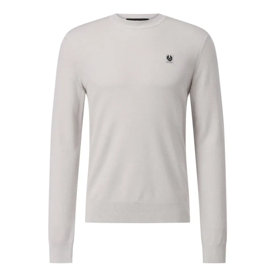 Baumwoll-Seiden Pullover