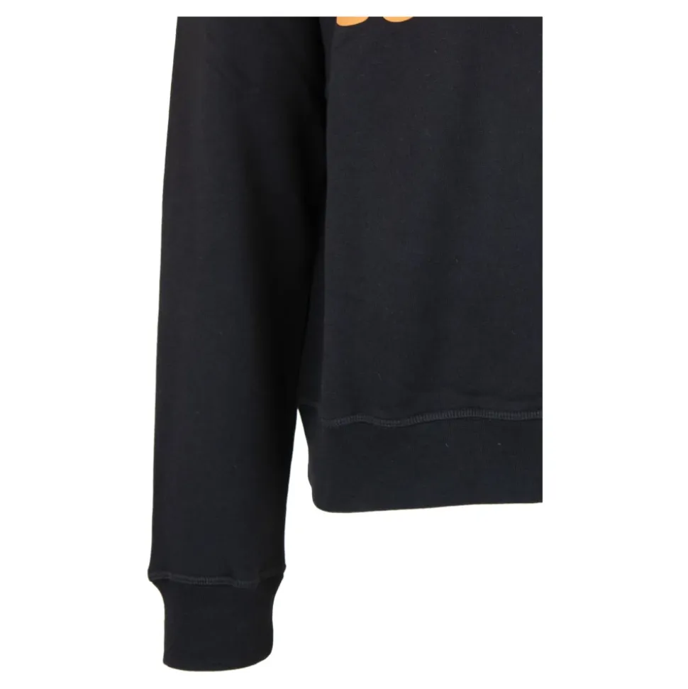 Baumwoll-Sweatshirt mit Grafikprint