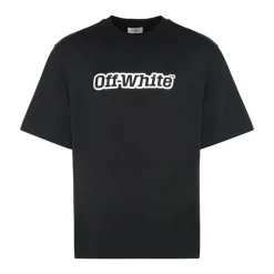 Baumwoll-T-Shirt mit Rundhalsausschnitt