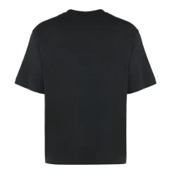 Baumwoll-T-Shirt mit Rundhalsausschnitt