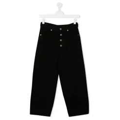 Baumwollweite Bein Jeans für Mädchen