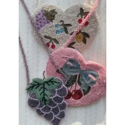 Beaded Heart Bag