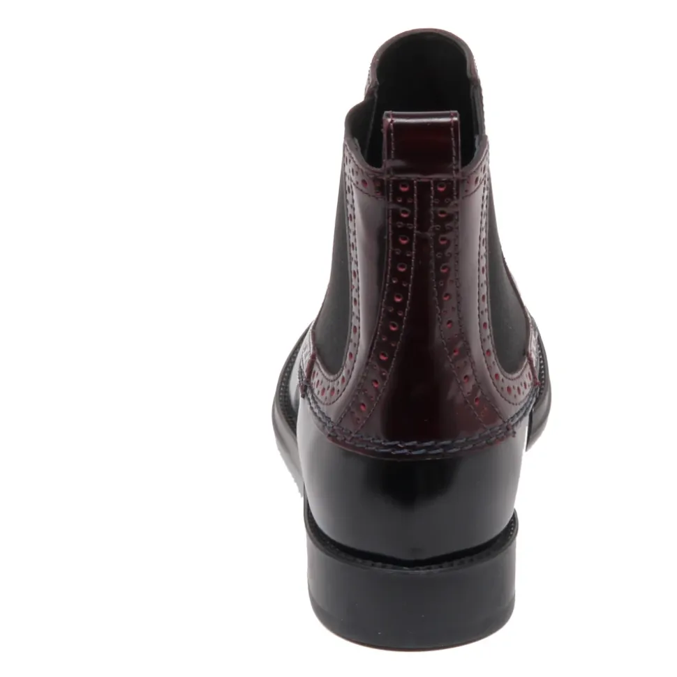 Beatles Bordeaux Stiefel Schuhe