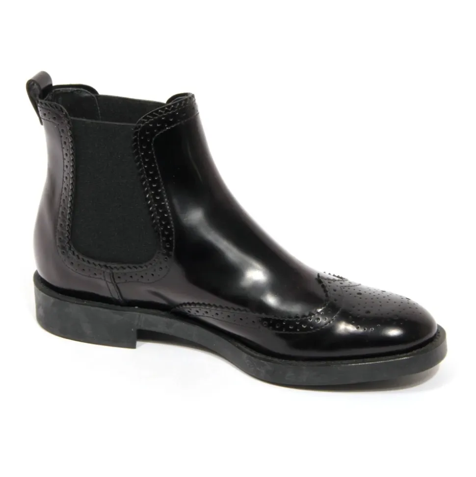 Beatles Chelsea Stiefel Elastisch Schwarz