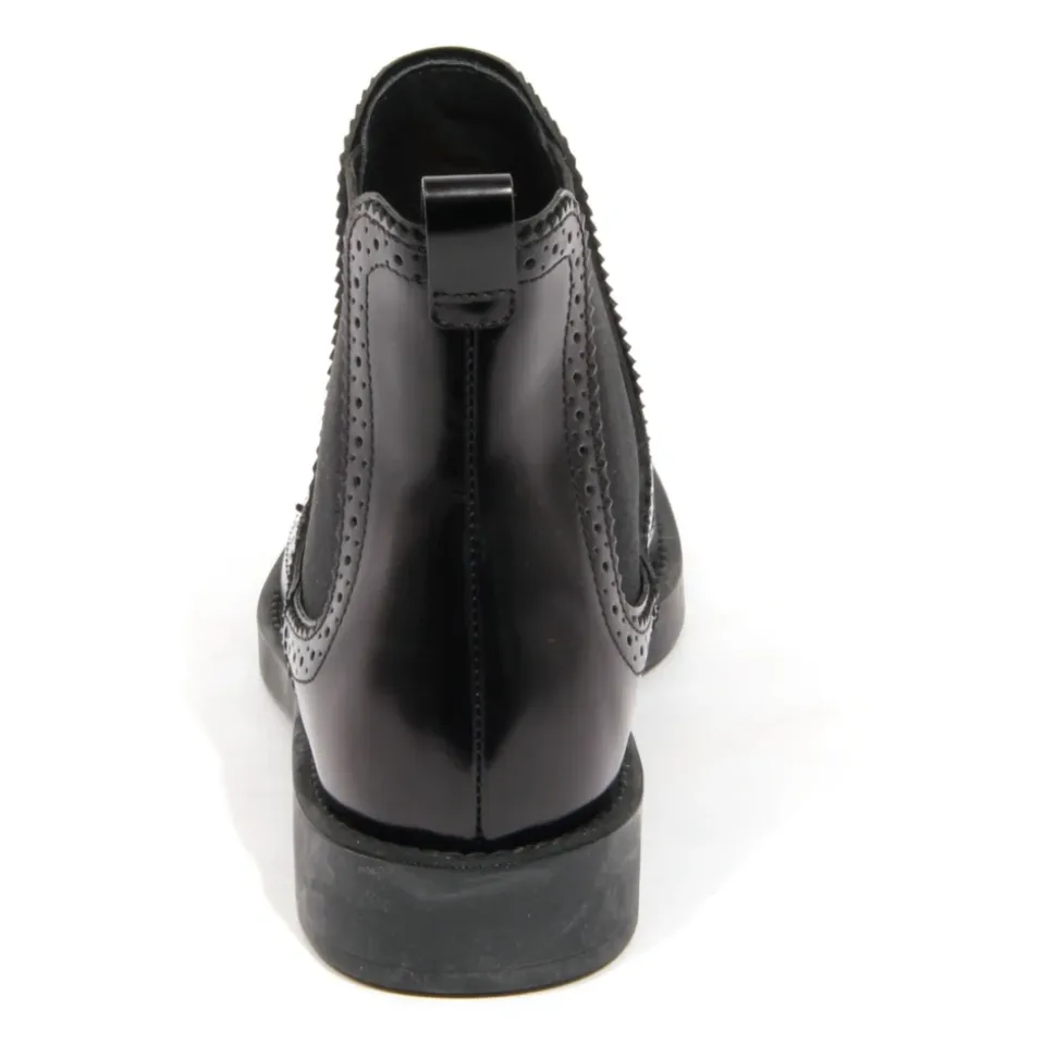 Beatles Chelsea Stiefel Elastisch Schwarz