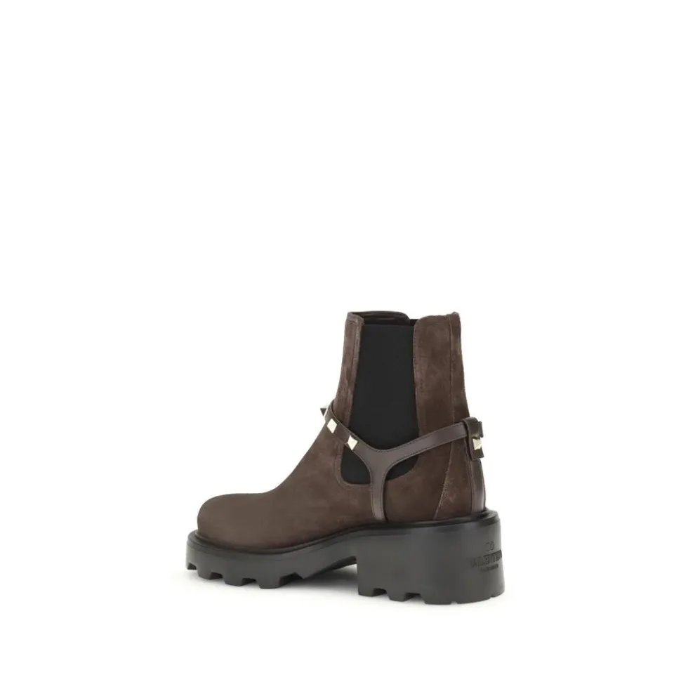 Beatles Stiefeletten mit Nieten