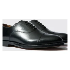 Beaumont Black Oxfords - Handgefertigt
