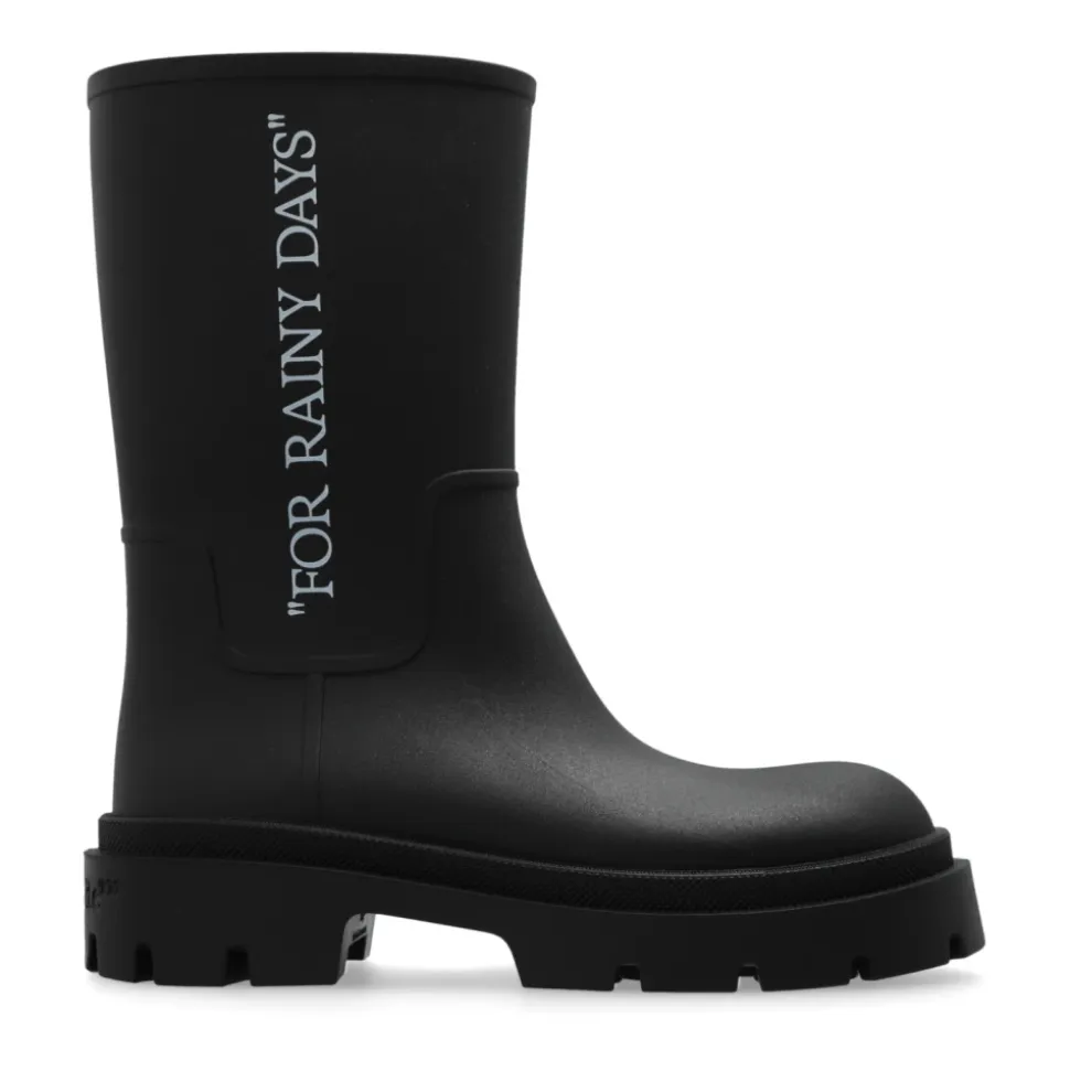 Bedruckte Regenstiefel