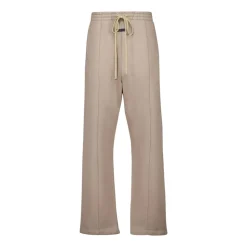 Beige Baumwoll-Kaschmir-Relaxte Sweatpant