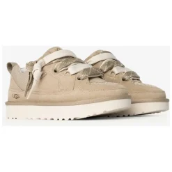 Beige Lowmel Sneaker Moderner Stil