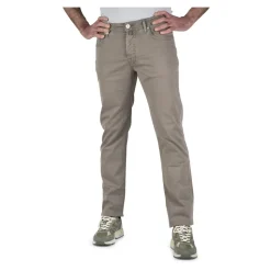 Beige 5-Pocket Herrenhose