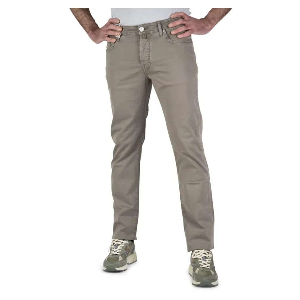 Beige 5-Pocket Herrenhose