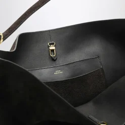 Belted Suede Tote
