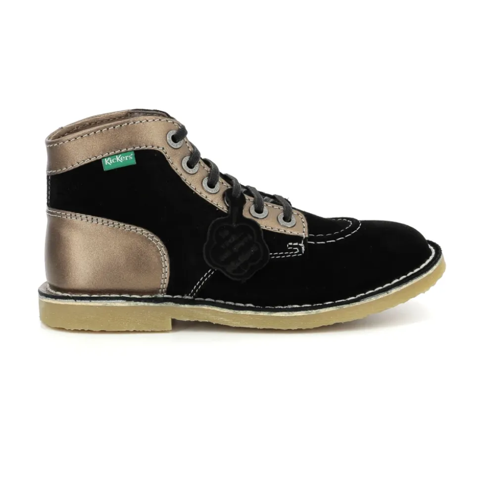 Bequeme Lederstiefel Kicklegend Schnürung