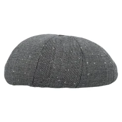 Beret mit Knopfdetail