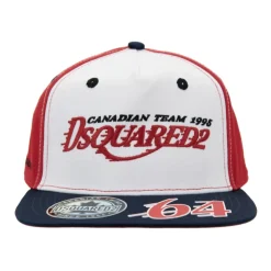Bestickte Baseballkappe mit Silikondetail