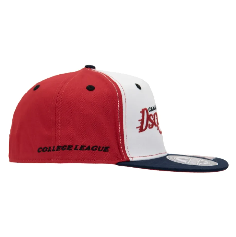 Bestickte Baseballkappe mit Silikondetail