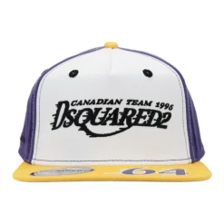 Bestickte Baseballkappe mit Silikondetail