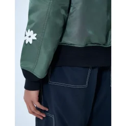 Bestickte Bomberjacke