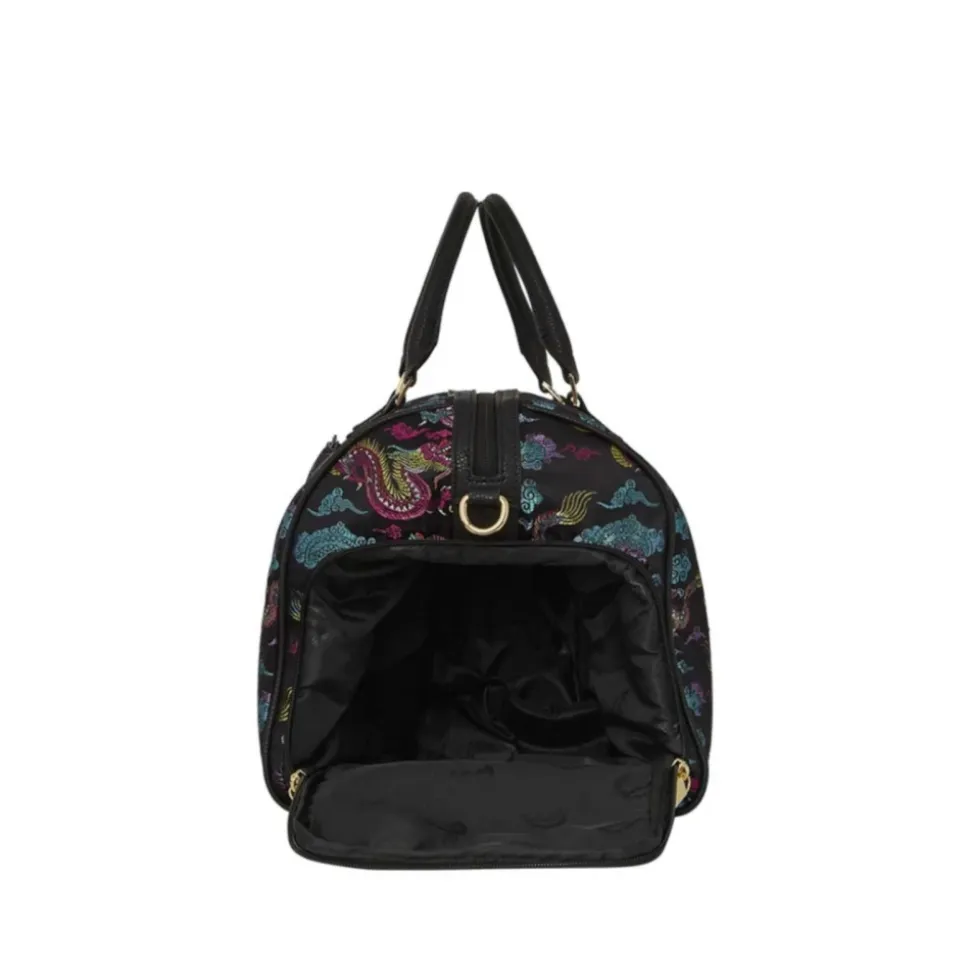 Bestickte Drachen Reisetasche