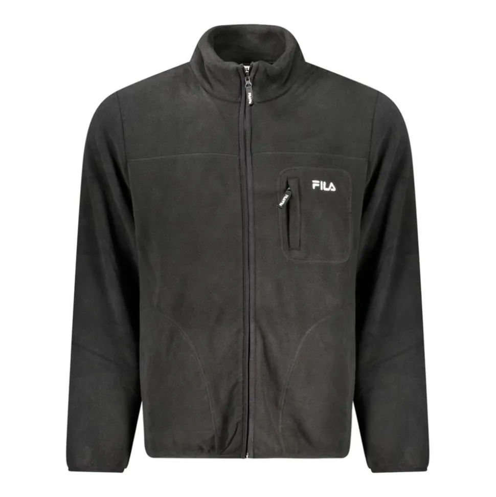 Bestickte Fleecejacke mit Logo