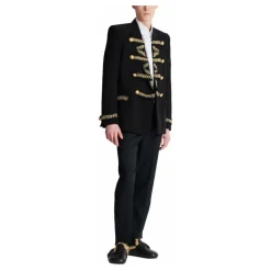 Bestickte Jacke aus Crêpe
