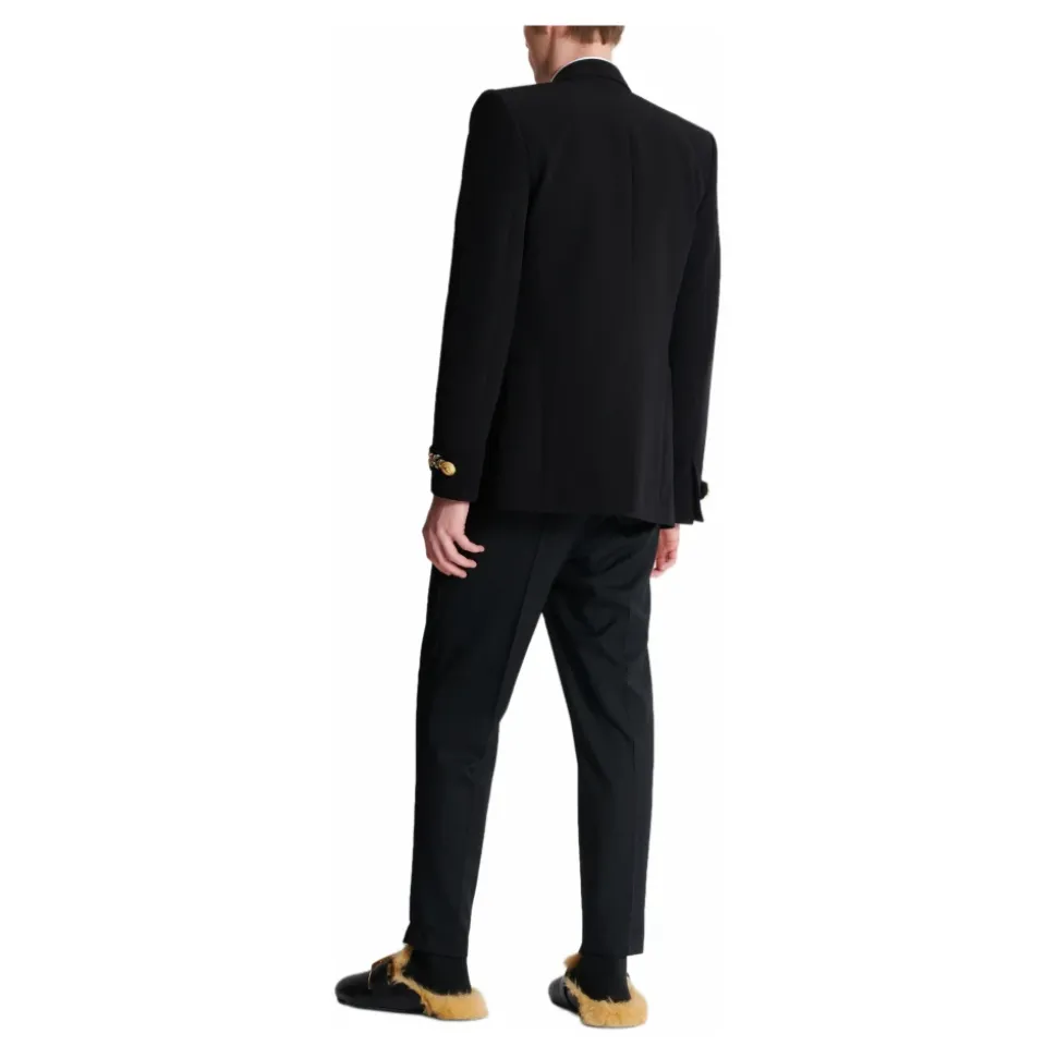 Bestickte Jacke aus Crêpe