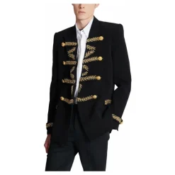Bestickte Jacke aus Crêpe