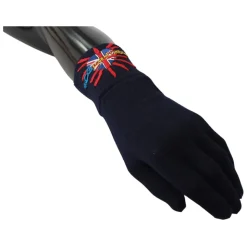 Bestickte Wollhandschuhe