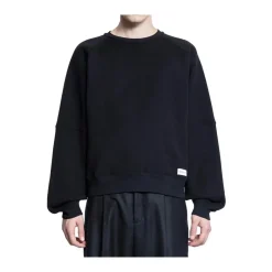 Bestickter Logo-Baumwoll-Sweatshirt