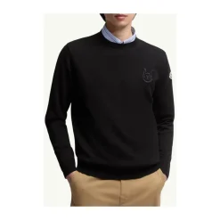 Bestickter Monogramm-Pullover