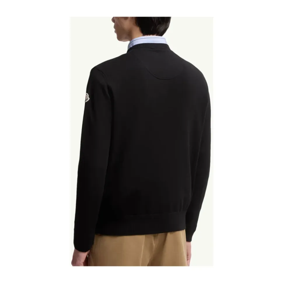 Bestickter Monogramm-Pullover
