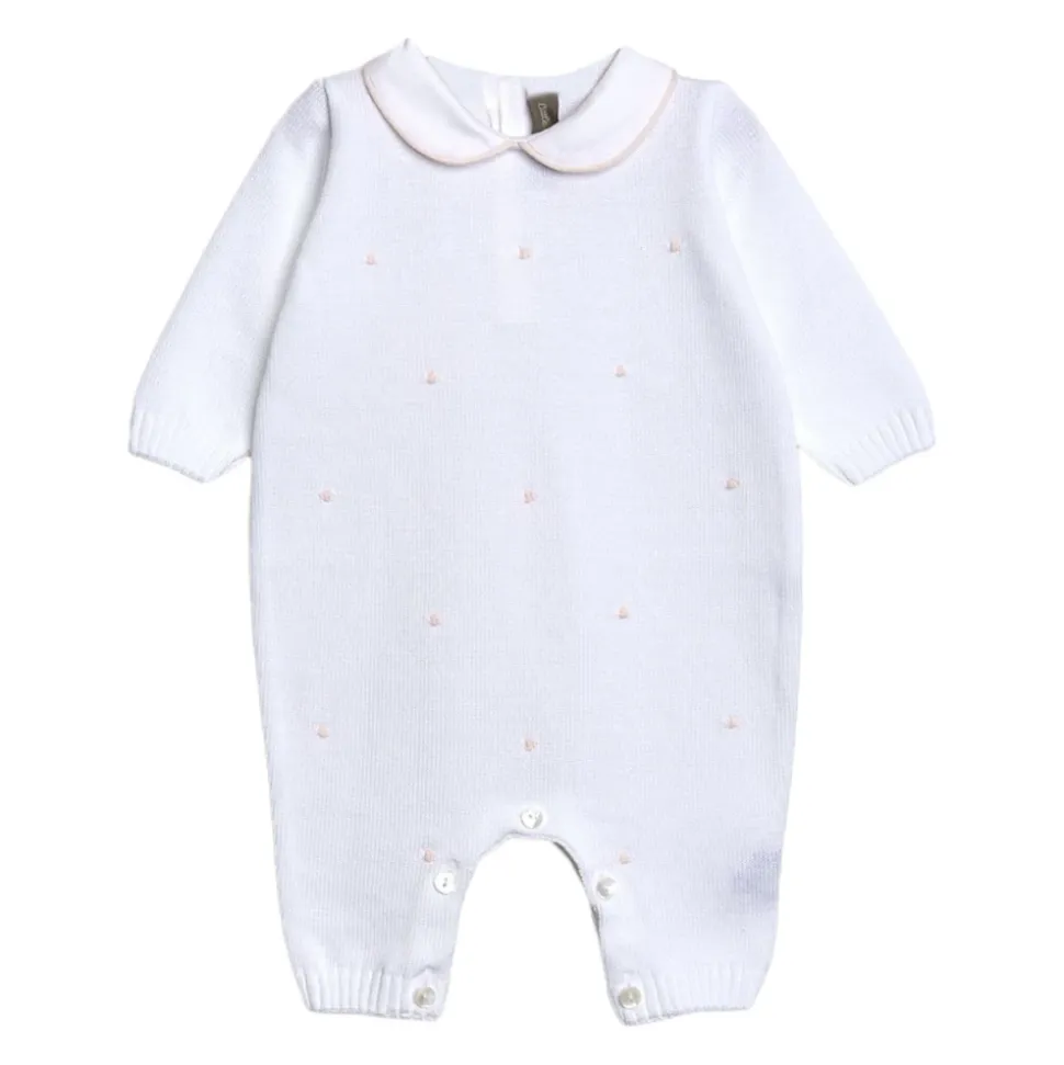 Besticktes Baumwollkleid