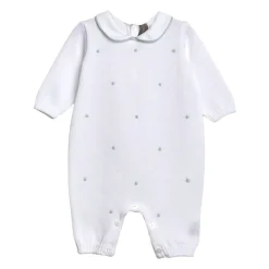 Besticktes Baumwollkleid