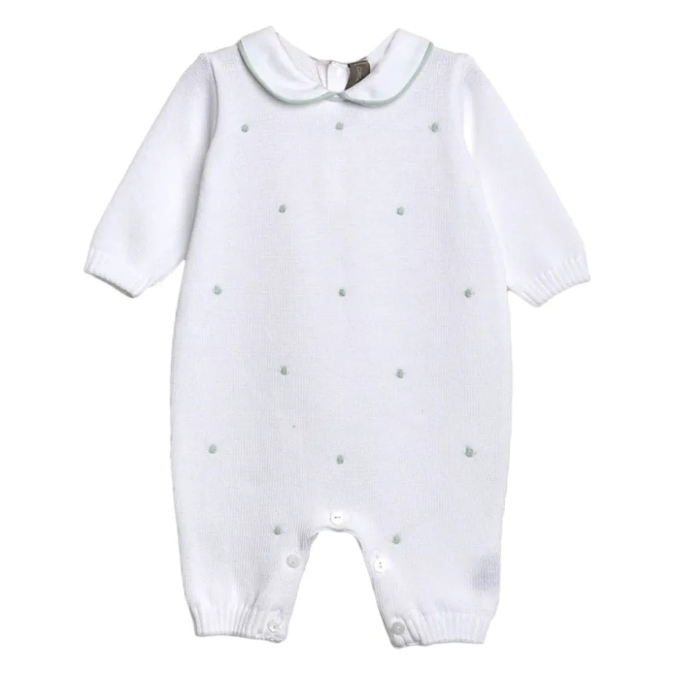 Besticktes Baumwollkleid