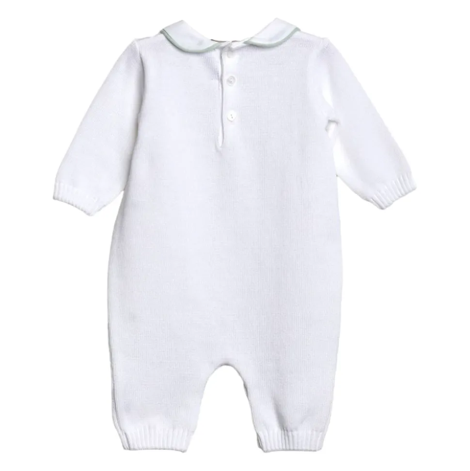 Besticktes Baumwollkleid
