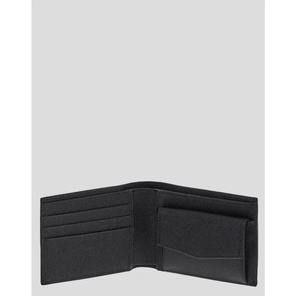 Bi-fold Brieftasche mit Münzfach