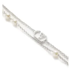 Bijoux Silberkette mit Vlogo-Detail