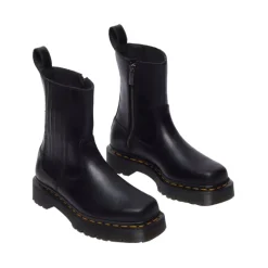 Biker Boots mit Metallic-Details