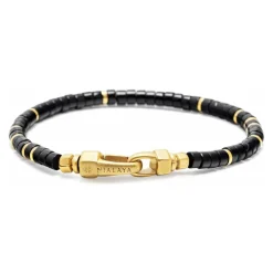 Black Onyx Heishi Armband