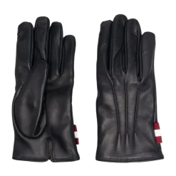Blau Casual Lederhandschuhe