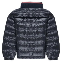 Blau Gepolsterte Daunenjacke für Jungen
