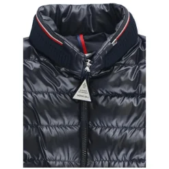Blau Gepolsterte Daunenjacke für Jungen