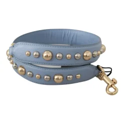 Blau Leder Schulterriemen Handtasche