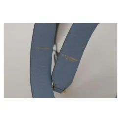 Blau Leder Schulterriemen Handtasche