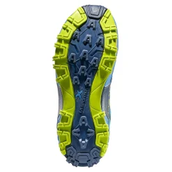 Blau Limette Punch Trail Laufschuhe