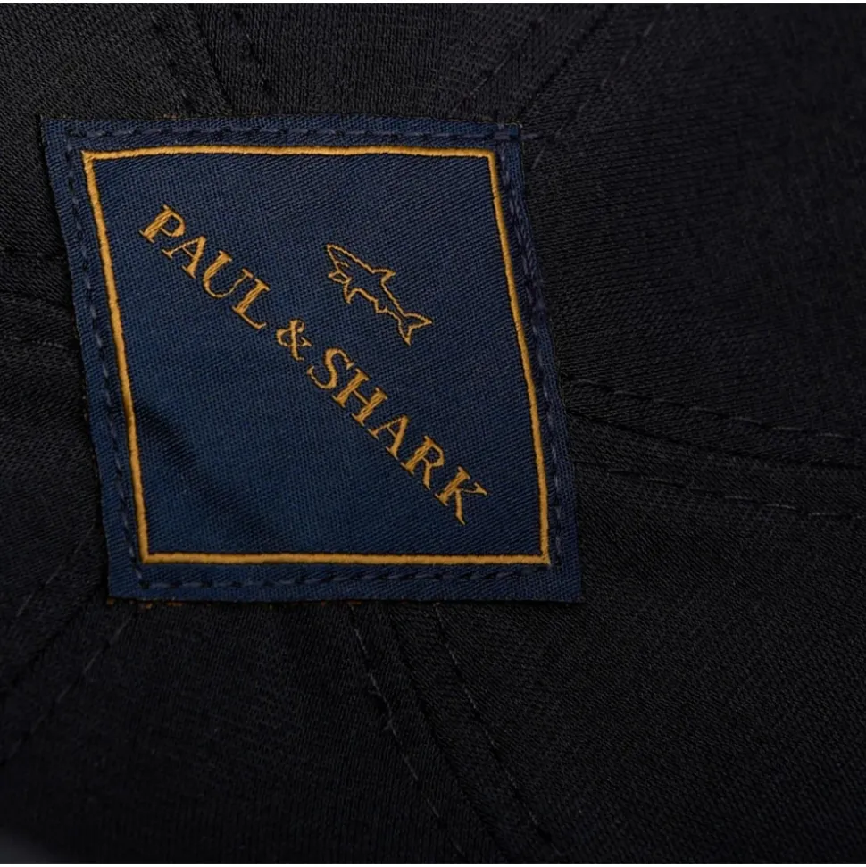 Blaue Aqualeather Baseballkappe