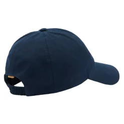 Blaue Baumwoll-Baseballkappe mit Haifischflosse