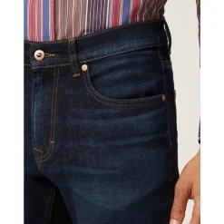 Blaue Denim Jeans für Herren