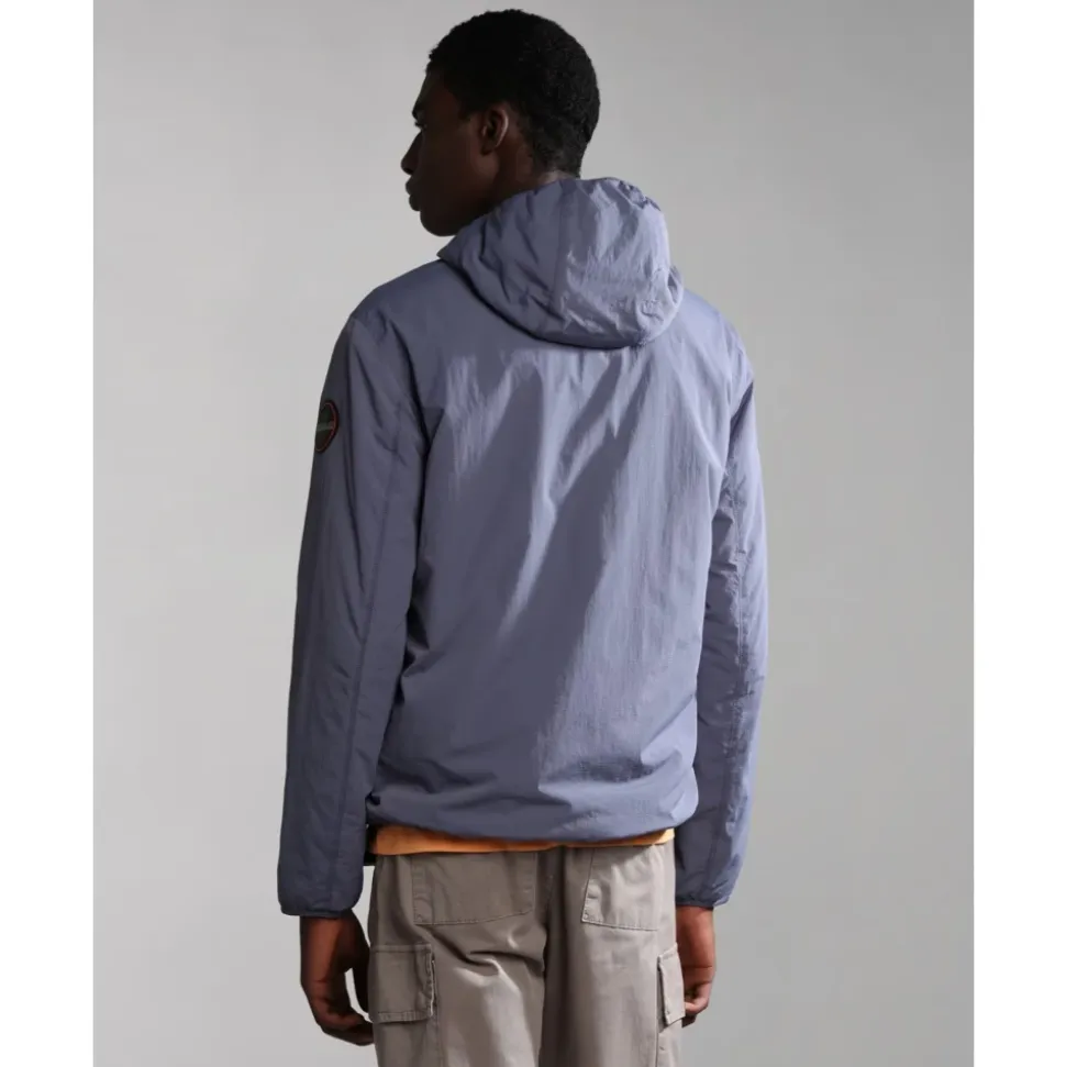 Blaue Grisail Jacke mit Reißverschluss